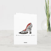 J'adore les chaussures ! ~ Salutation / Carte de n (Dos)