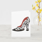 J'adore les chaussures ! ~ Salutation / Carte de n (Fleur jaune)