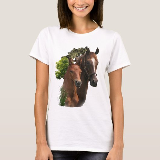 J'adore les chevaux T-shirt (Devant)