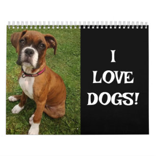 J'ADORE LES CHIENS CALENDRIER