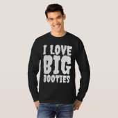 J'ADORE LES GROS BOOTIS BUTTS T-SHIRTS (Devant entier)