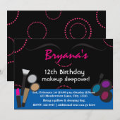 J'adore les invitations de fête d'anniversaire à t (Devant / Derrière)