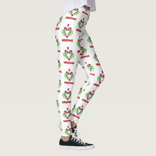 J'adore les Leggings de Noël (Droite)