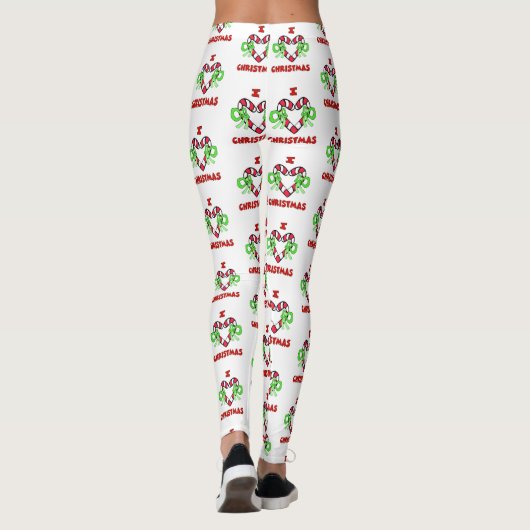 J'adore les Leggings de Noël (Dos)