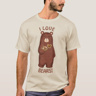 J'ADORE LES OURS ! T-shirts
