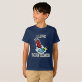 J'adore les t-shirts des aspirateurs (Devant entier)