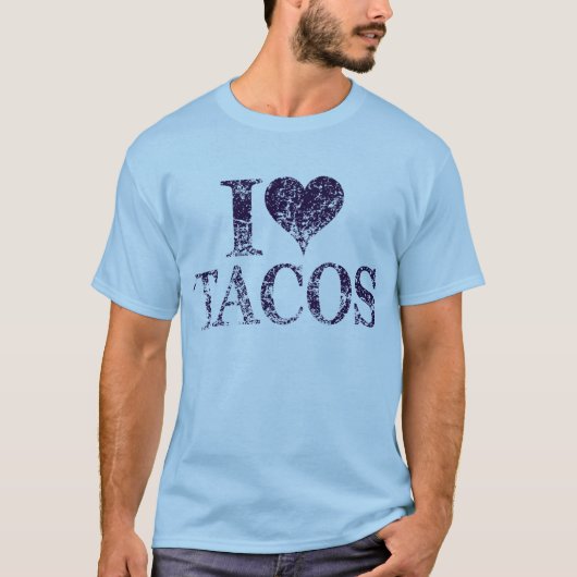 J'adore les tacos - j'aime les tacos tshirt (Devant)
