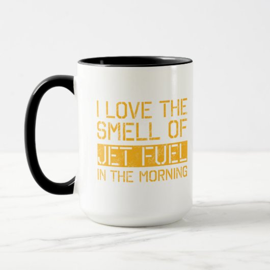 J'adore l'odeur du Jet Fuel Mug (Gauche)