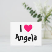 J'adore ma carte postale Sweetie (Debout devant)