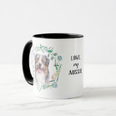 J'adore ma tasse de café en wreath australienne (Devant gauche)