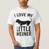 J'ADORE MES PETITS T-shirts DE CHIENS MOINS (Devant)