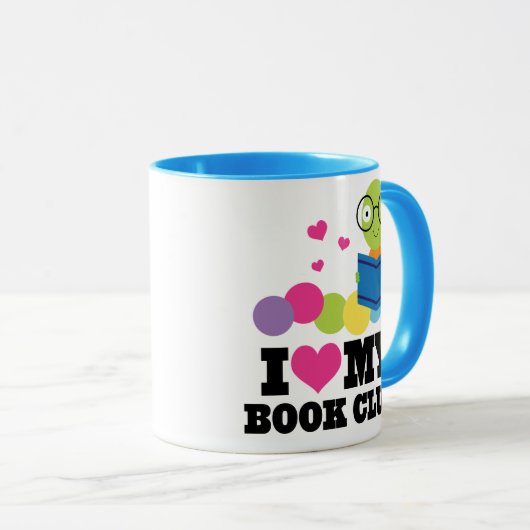 J'adore mon club de lecture Mug (Devant droit)