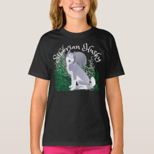 J'adore mon Husky Sibérien ! T-shirt