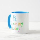 J'adore mon papa Mug (Devant gauche)