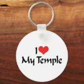 J'adore mon porte-clés de temple (Recto)