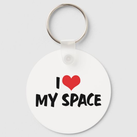 J'adore mon porte-clés Space (Recto)