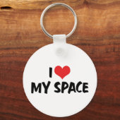 J'adore mon porte-clés Space (Recto)