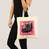 J'adore mon Sac fourre-tout français Bulldog Franç (Devant (produit))