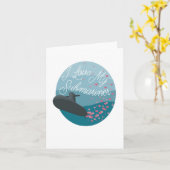 J'adore mon Submariner - Carte (Fleur jaune)