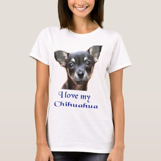 J'adore My Chihuahua T-Shirt (Devant)