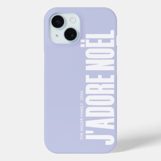 J'adore Noël. Case-Mate iPhone Case (Achterkant)