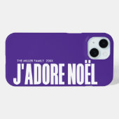 J'adore Noël. Case-Mate iPhone Case (Achterkant (horizontaal))