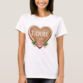 Jadore Paris Kerstmis T-shirt