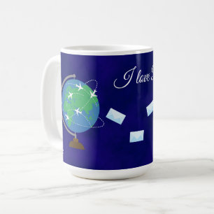 J'adore Postcrossing - Tasse 15 oz.
