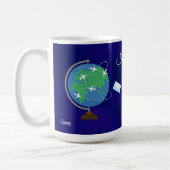 J'adore Postcrossing - Tasse 15 oz. (Gauche)