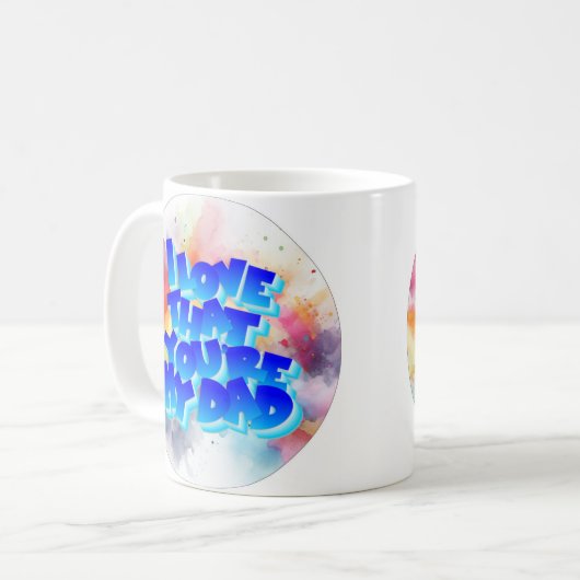 J'adore que tu sois mon papa Mug (Devant gauche)