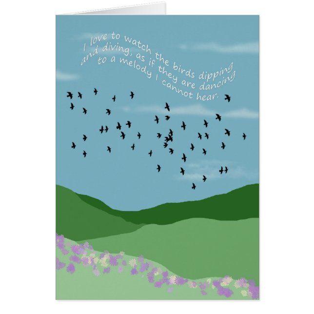 j'adore regarder les oiseaux (Devant)