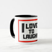 J'ADORE RIRE / CAFÉ MUG (Devant gauche)