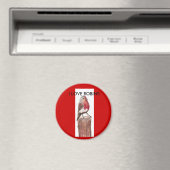 , J'ADORE ROBINS Magnet (In Situ (Lave-vaisselle))