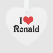 J'adore Ronald (devant)