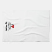 J'ADORE Serviette de cuisine Avion (Horizontal)