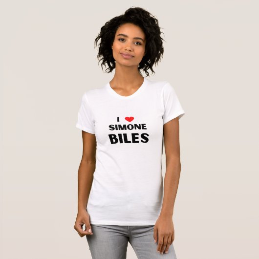 J'adore Simone Biles T-Shirt (Devant entier)