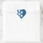 J'adore Snowflakes - autocollants (Sac)