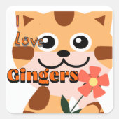 J'adore Sticker Gingers (Devant)