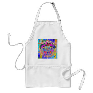 J'ADORE tablier Los Angeles Cosmic Unity
