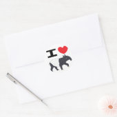 J'adore Tapir sticker (Enveloppe)