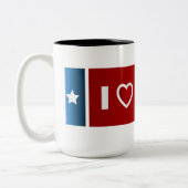 J'adore USA Mug (Gauche)