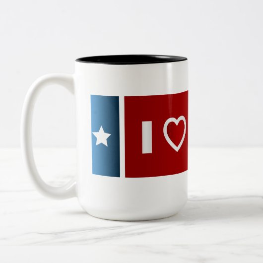 J'adore USA Mug (Gauche)