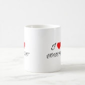 J'adore votre mug texte (Centre)