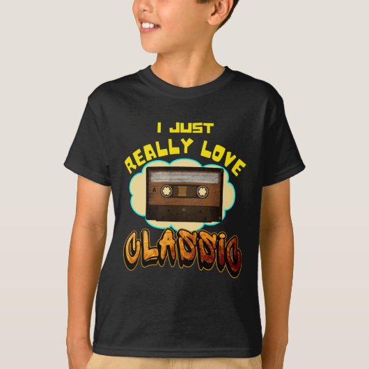 j'adore vraiment le T-Shirt classique (Devant)