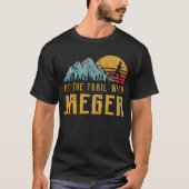JAEGER Family Running - Hit The Trail with JAEGER T-shirt (Voorkant)