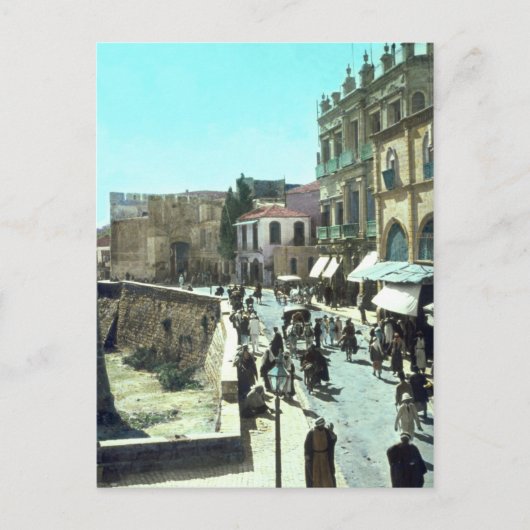  Jaffa Gate Jerusalem Israel 1950 - 1977 Briefkaart (Voorkant)