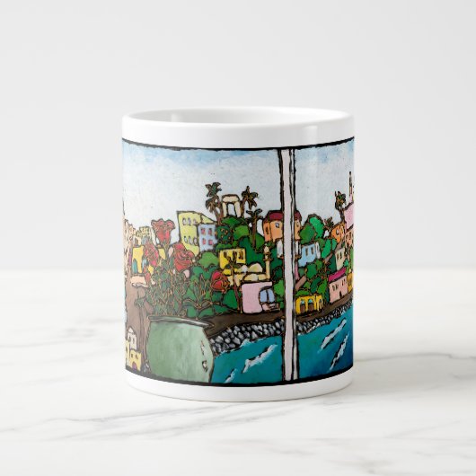Jaffa Jumbo Mug de Jonathan Kis-Lev (Devant)