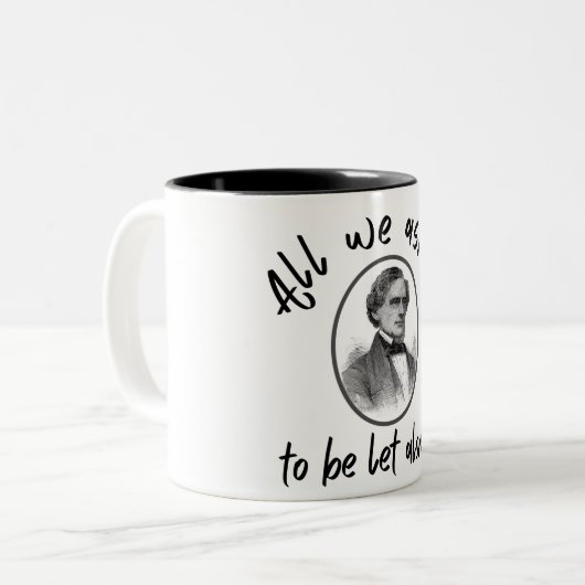 Jafferson davis cite une tasse (Devant gauche)