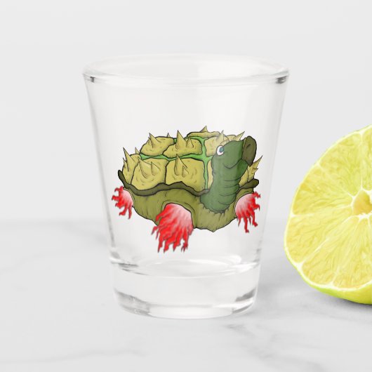 Jaflame Turtle Shot Glas (Voorkant)