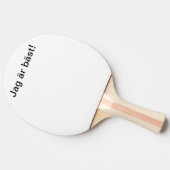 Jag är bäst! tafeltennisbatje (Zijkant)